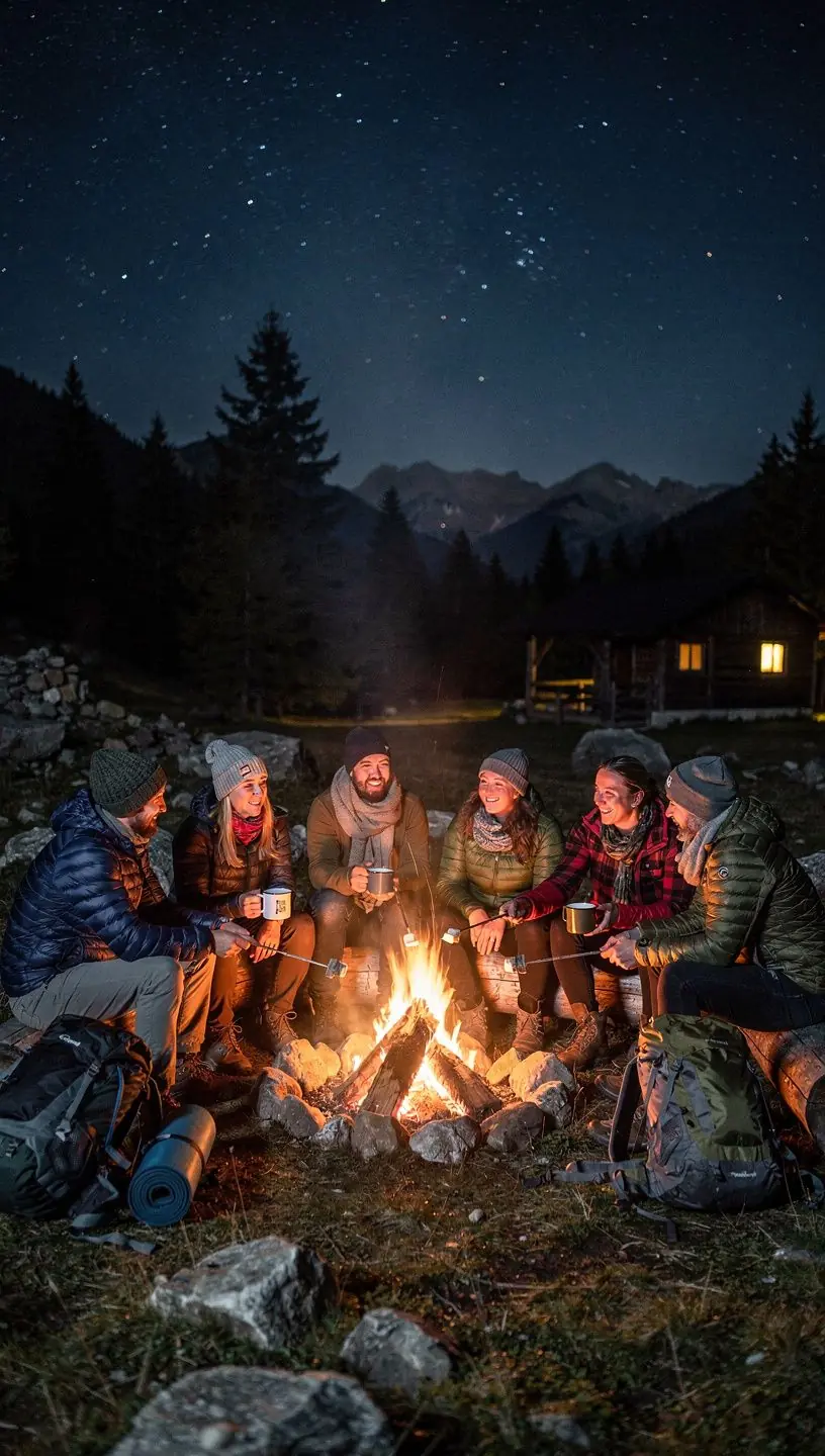 A serene wellness retreat featuring outdoor thermal pools surrounded by natural beauty.